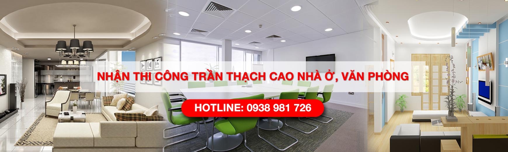 Slider đóng vách ngăn thạch cao